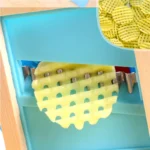 Fries Grid Stainless Potato Grid Steel Potato Kitchen Wooden Home Chip Shred Potato Vegetable Cutter Grater Slicer or Hand Guard - Image 3