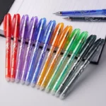Erasable Pen 0.5mm Set 6 Color Ink Gel Pen Erasable Refill Rod Washable Handle School&Office Writing Stationery Gel Ink Pen - Image 3