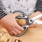 Multifunctional kitchen scissors Household fish cutting meat scissors Stainless steel scissors Multifunctional kitchen scissors - Image 5