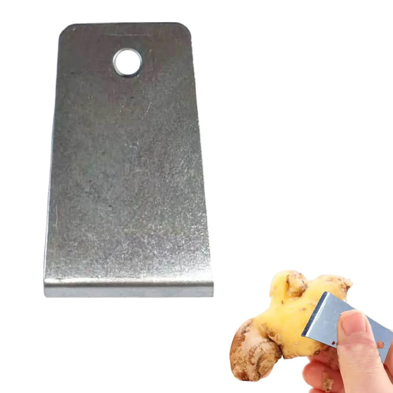 kf-S4ce023e01a2a4814b54486bd7f84e195t.webp Vegetable, Ginger Peeler Skin Remover for Kitchen, Fruit, Carrot, Veggie, Potatoes, Simple Stainless Steel Peelers Appliances - Image 1