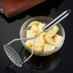 Kitchen Gadget Creative Mud Press Masher Puree Juice Maker Stainless Steel Potatoes Crusher Pusher Fruit Tools Cocina Cozinha - Image 3