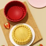 Silicone Charlotte Cake Pan Nonstick Baking Mold,Cheesecake Chocolate Dessert Maker Oven Freezer Safe Easy Release Kitchen Tools - Image 3