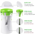 Heavy Duty Spiralizer Vegetable Slicer Vegetable Spiral Slicer Cutter Zucchini Pasta Noodle Spaghetti Maker Kitchen Items - Image 4