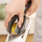 Handheld Vegetable Slicer with Adjustable Stainless Steel Blade Vegetable Fruit Cutter for Potatoes Lemons Kitchen Gadget - Image 2