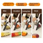 Manual Slicer Vegetable Cutter Vegetable Fruit Food Chopper Cutter Multifunction Adjustable Kitchen Accessories Home Gadgets - Image 3