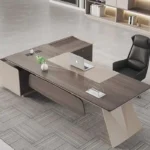 Modern Computer Office Desk Storage Design Multifunctional Large Office Desk Nordic European Escritorio Oficina Salon Furniture - Image 6