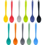 For Better Life 1Pc Soft Silicone Spoon Stirring Long Handle Tableware Cooking Utensils Ladle Kitchen Accessories - Image 3